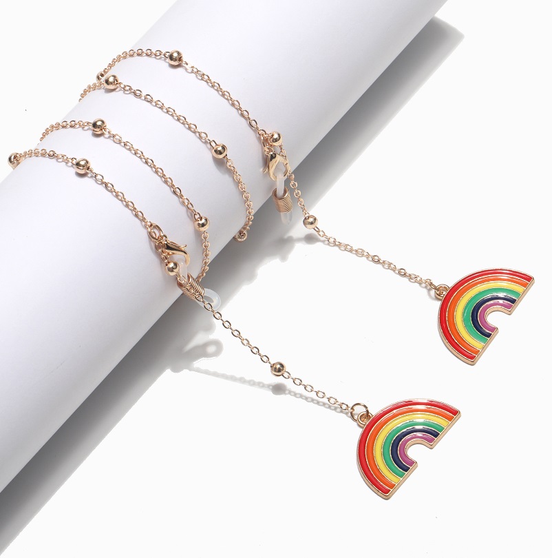 Rainbow LGBT Pride Eyeglass Chain